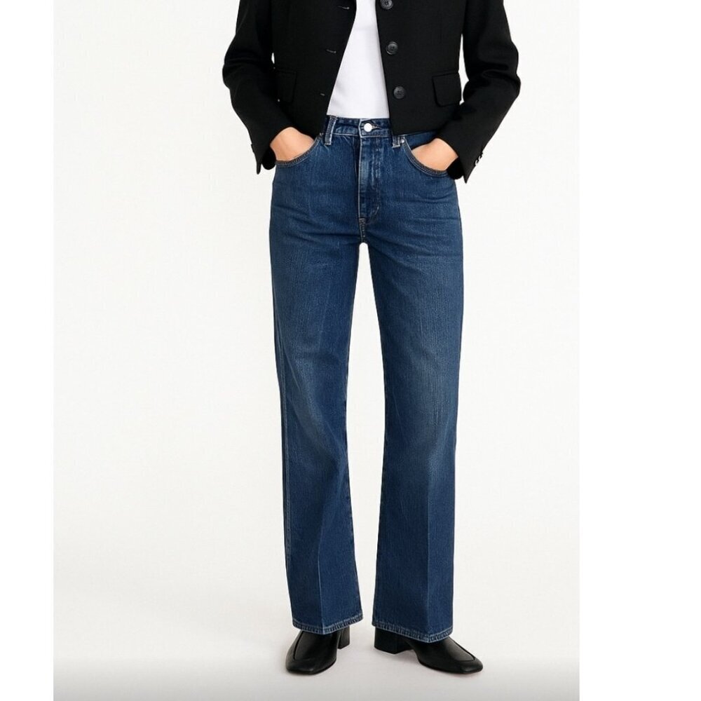 70s 7 long Viceroy jeans, deadstock, high waisted, high rise Size 32 L
